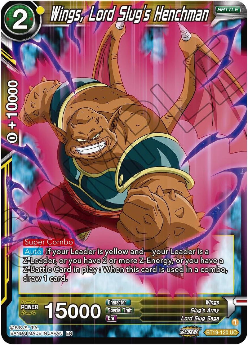 Wings, Lord Slug's Henchman (BT19-120) [Fighter's Ambition] Dragon Ball Super