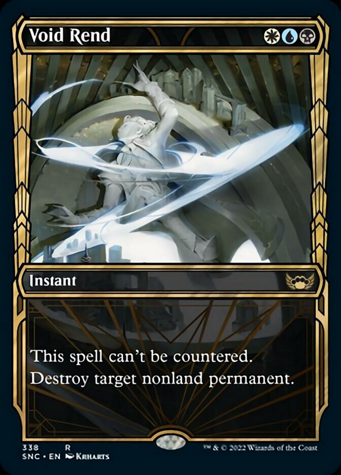 Void Rend (Showcase Golden Age) [Streets of New Capenna] Magic: The Gathering