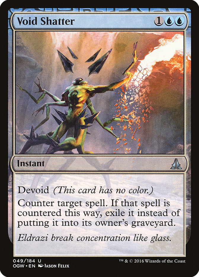 Void Shatter [Oath of the Gatewatch] Magic: The Gathering