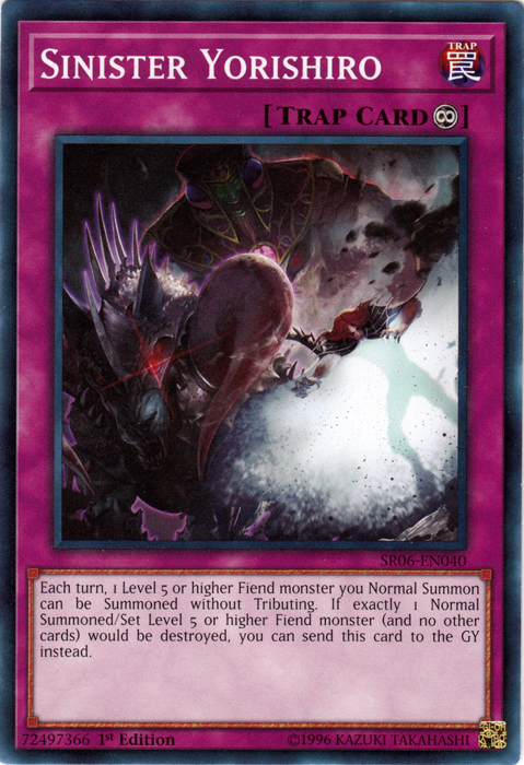 Sinister Yorishiro [SR06-EN040] Common Yu-Gi-Oh!