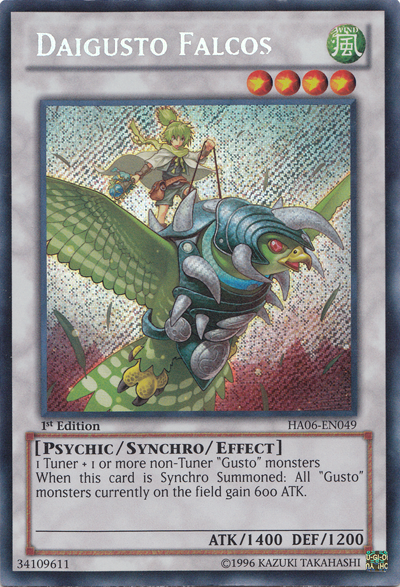 Daigusto Falcos [HA06-EN049] Secret Rare Yu-Gi-Oh!