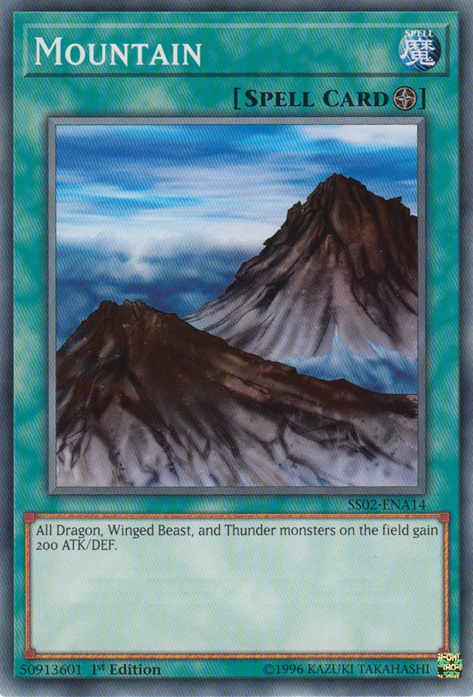 Mountain [SS02-ENA14] Common Yu-Gi-Oh!