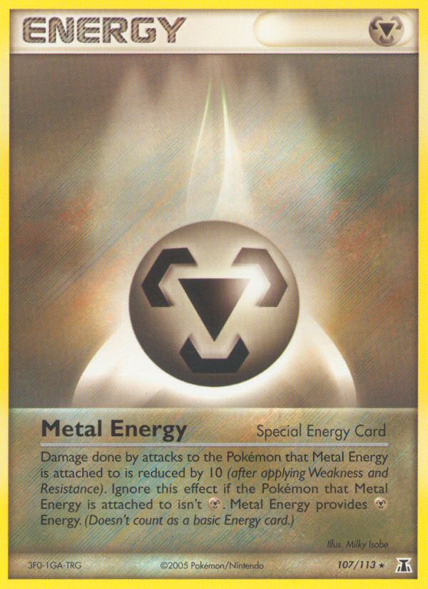 Metal Energy (107/113) [EX: Delta Species] Pokémon