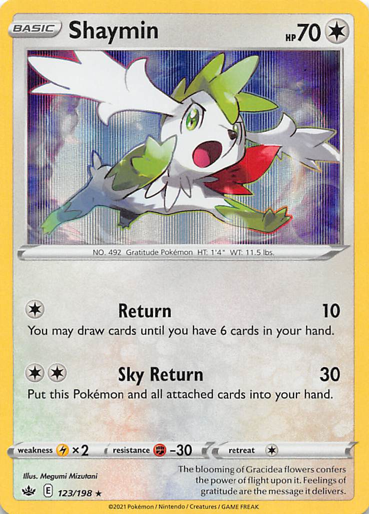 Shaymin (123/198) [Sword & Shield: Chilling Reign] Pokémon