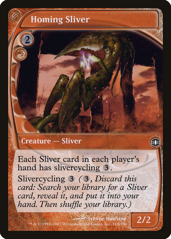 Homing Sliver [Future Sight] Magic: The Gathering