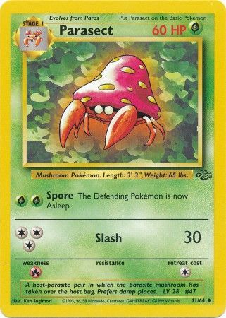 Parasect (41/64) [Jungle Unlimited] Pokémon