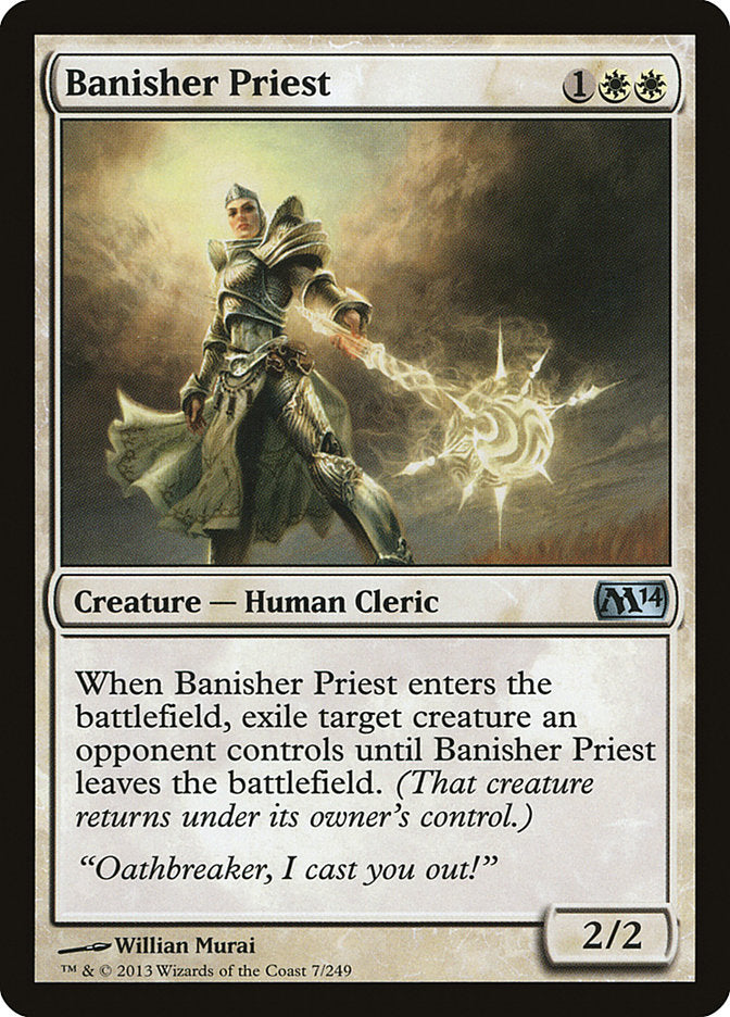 Banisher Priest [Magic 2014] Magic: The Gathering