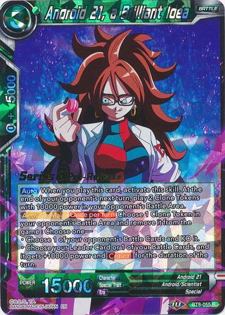 Android 21, a Brilliant Idea (BT8-055_PR) [Malicious Machinations Prerelease Promos] Dragon Ball Super