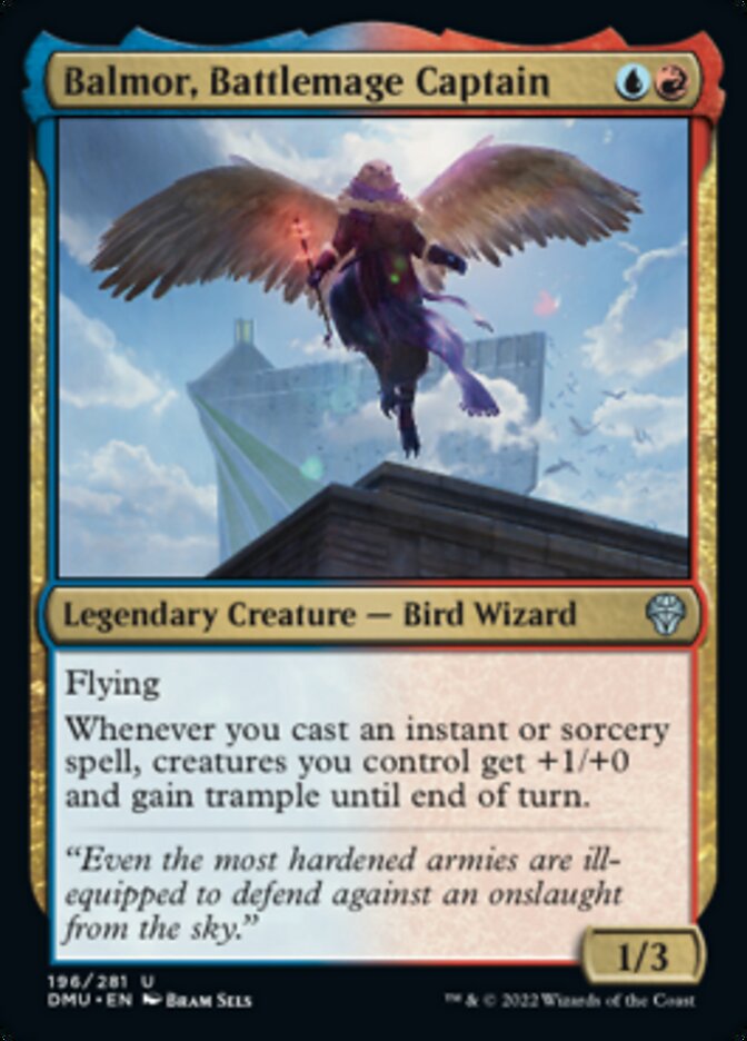 Balmor, Battlemage Captain [Dominaria United] Magic: The Gathering