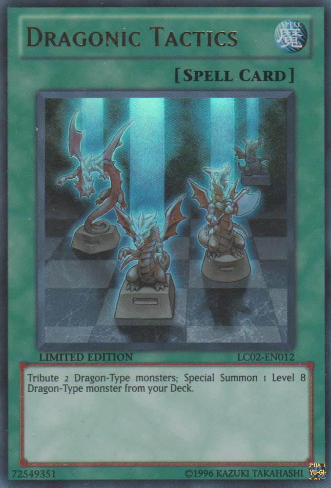 Dragonic Tactics [LC02-EN012] Ultra Rare Yu-Gi-Oh!