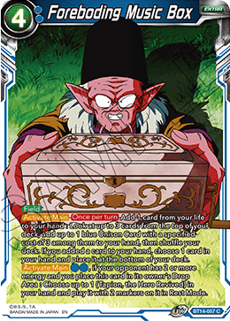 Foreboding Music Box (BT14-057) [Cross Spirits] Dragon Ball Super