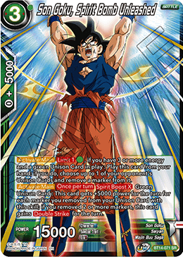 Son Goku, Spirit Bomb Unleashed (BT14-071) [Cross Spirits] Dragon Ball Super