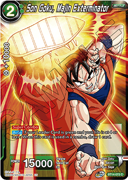 Son Goku, Majin Exterminator (BT14-072) [Cross Spirits] Dragon Ball Super