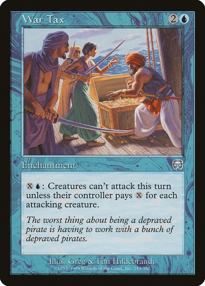 War Tax [Mercadian Masques] Magic: The Gathering