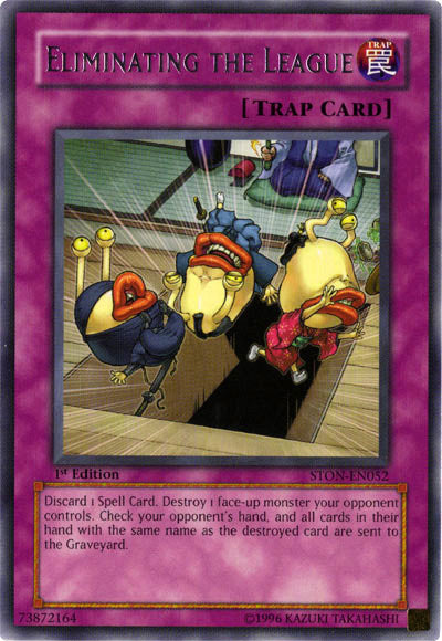 Eliminating the League [STON-EN052] Rare Yu-Gi-Oh!