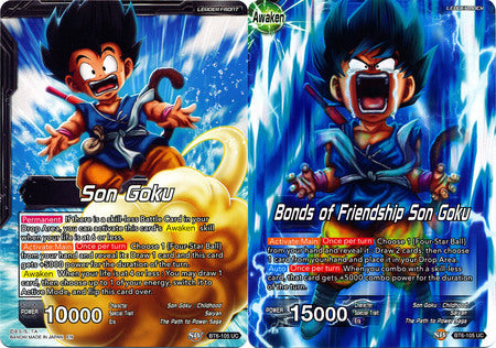 Son Goku // Bonds of Friendship Son Goku (BT6-105) [Destroyer Kings] Dragon Ball Super