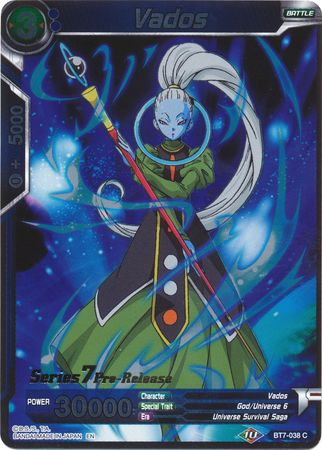 Vados (BT7-038_PR) [Assault of the Saiyans Prerelease Promos] Dragon Ball Super