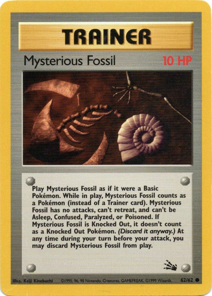 Mysterious Fossil (62/62) [Fossil Unlimited] Pokémon