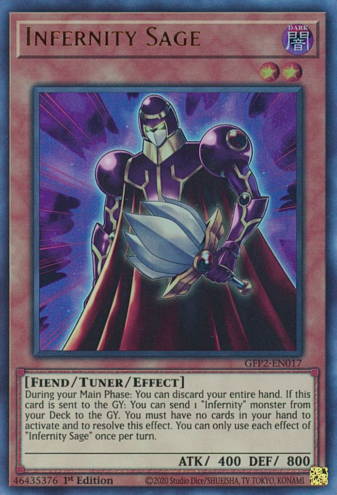 Infernity Sage [GFP2-EN017] Ultra Rare Yu-Gi-Oh!