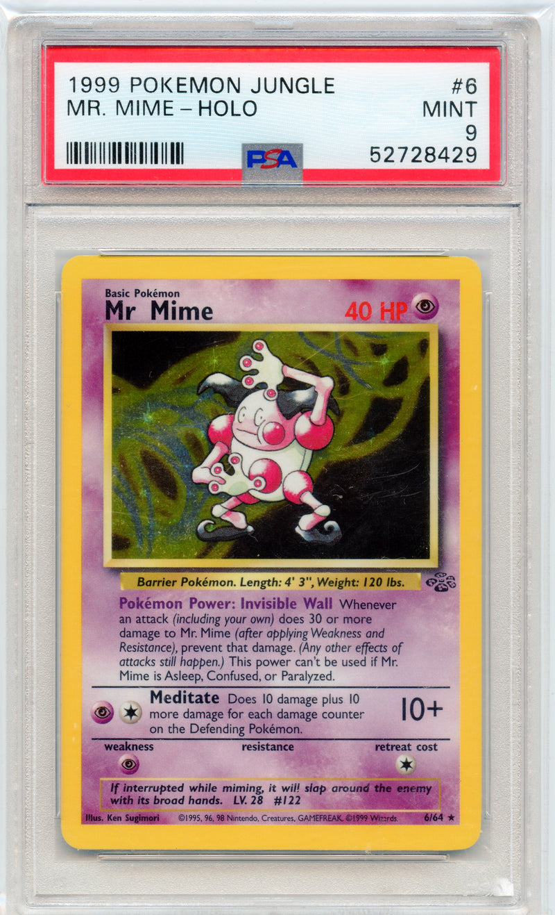 Mr. Mime - Jungle - PSA 9 The Pokemon Trainer